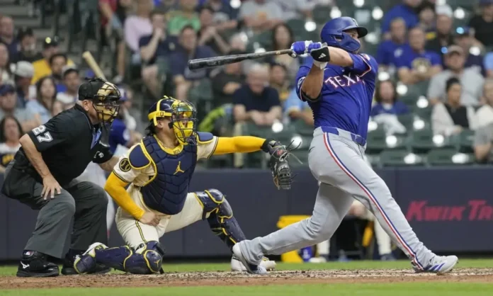 padres vs texas rangers match player stats