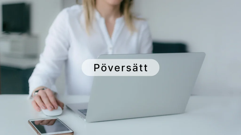 Pöversätt